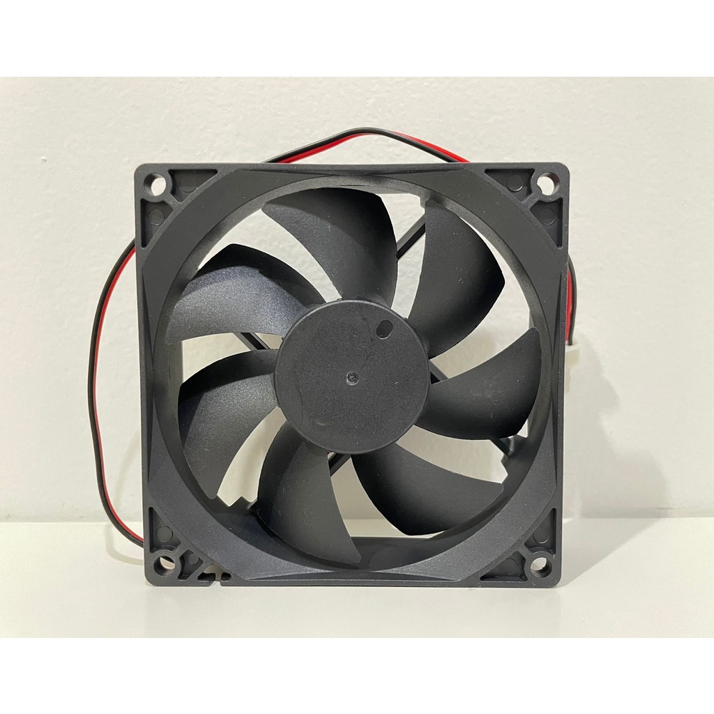 Fan DC 12V 24V 9x9 cm / Kipas DC 12V 24V tebal 2.5 cm 12 Volt 24 Volt