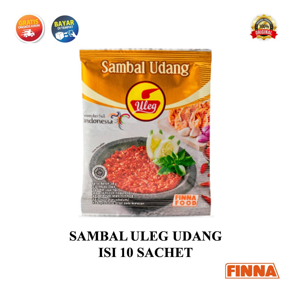 

Sambal Udang Uleg Finna Sachet