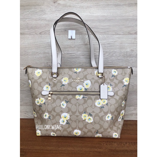 Tas Coach original - Coach gallery tote in signature daisy print