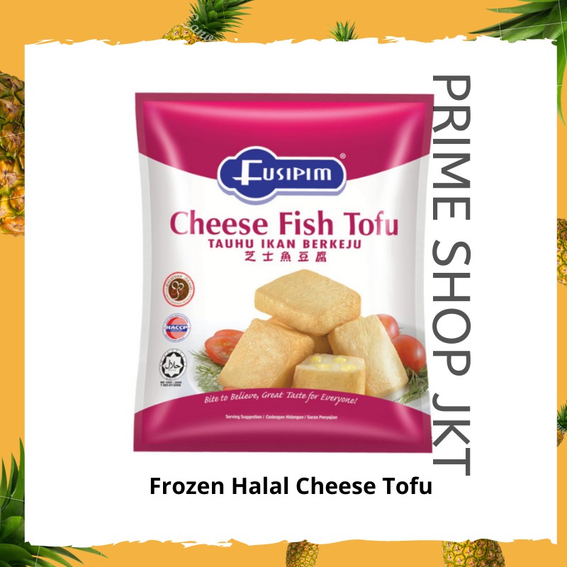 

Fusipim Cheese Fish Tofu - Tahu Ikan Berkeju 400 gr Halal