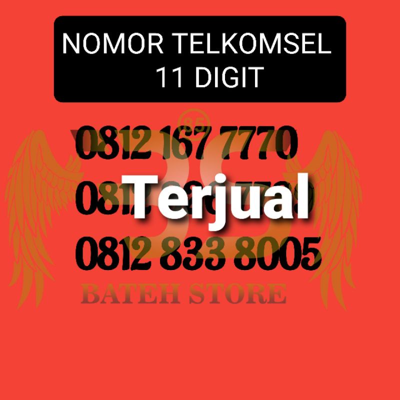 Nomor cantik telkomsel 11 digit cover jadul