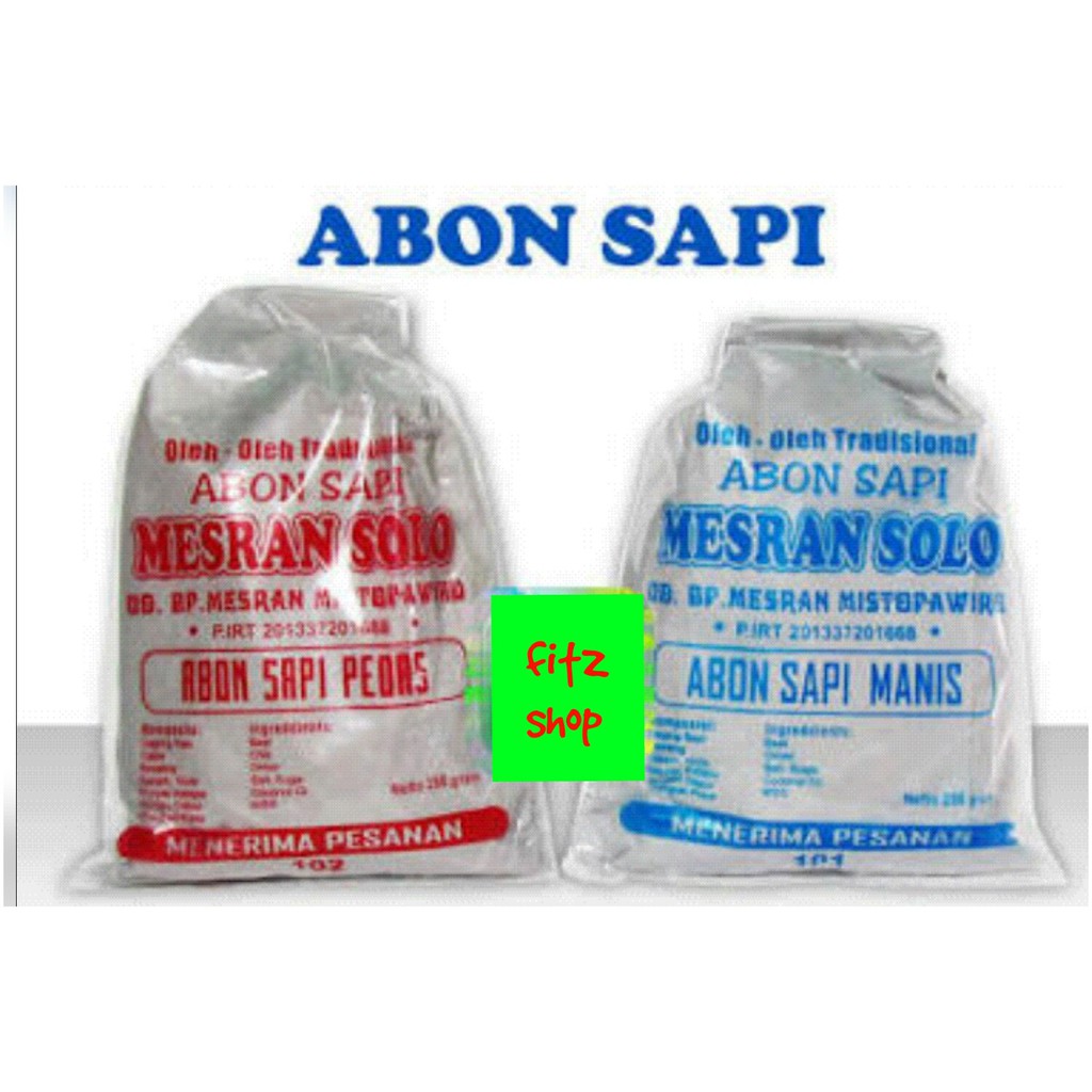 

Abon Sapi Mesran