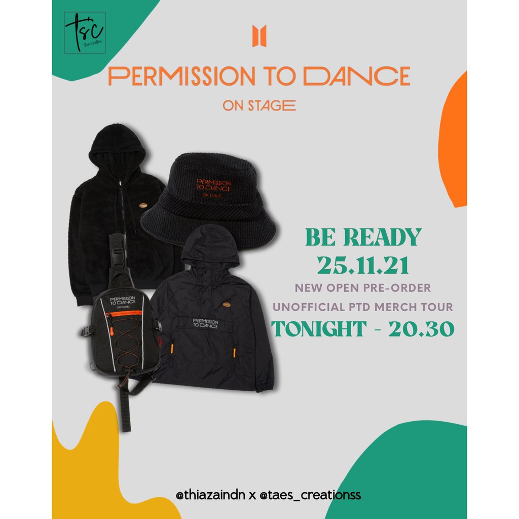 READY STOCK PTD on Stage Hoodie, Anorak, Bucket Hat, Waist Bag