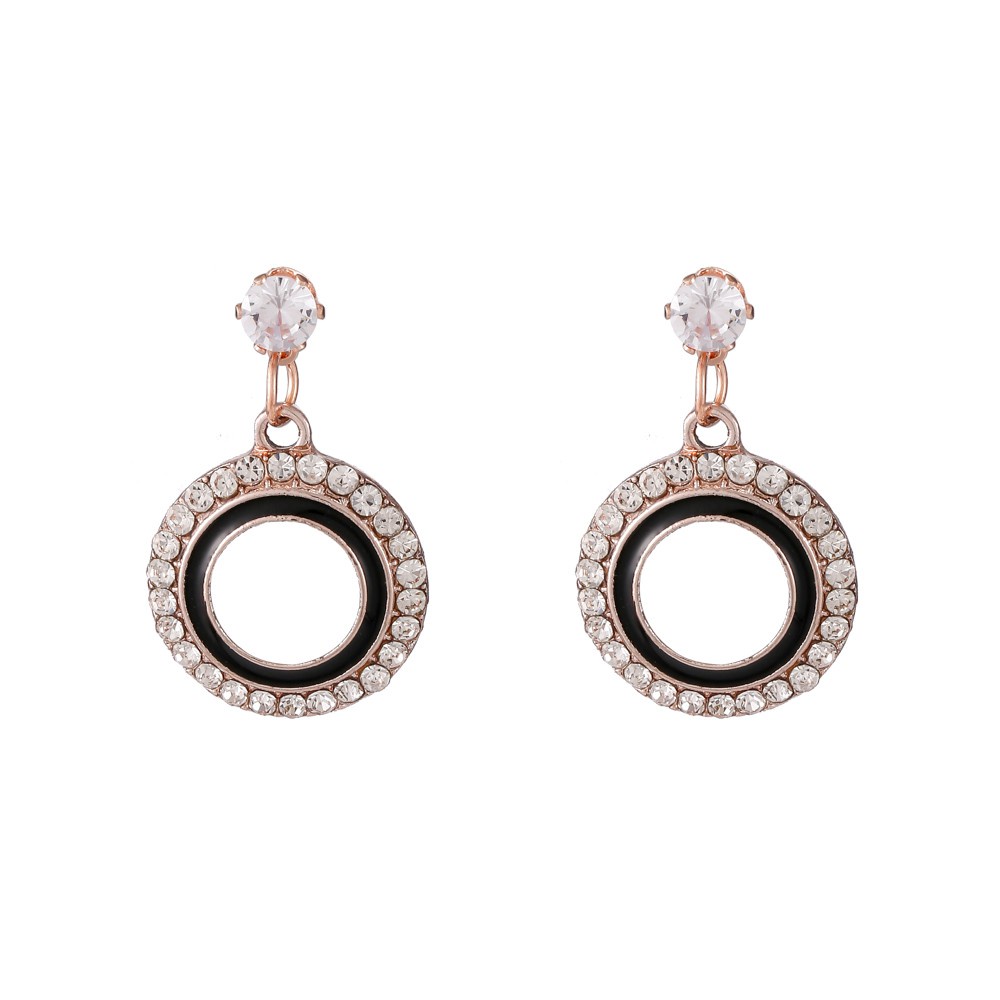 ✅COD Anting Wanita Korean lady earrings thin long earrings cold model suits all-6 Roses