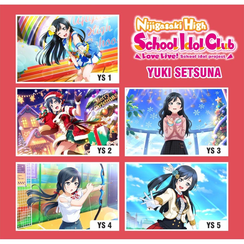 POSTER ANIME LOVE LIVE NIJIGASAKI SCHOOL IDOL CLUB YUKI SETSUNA
