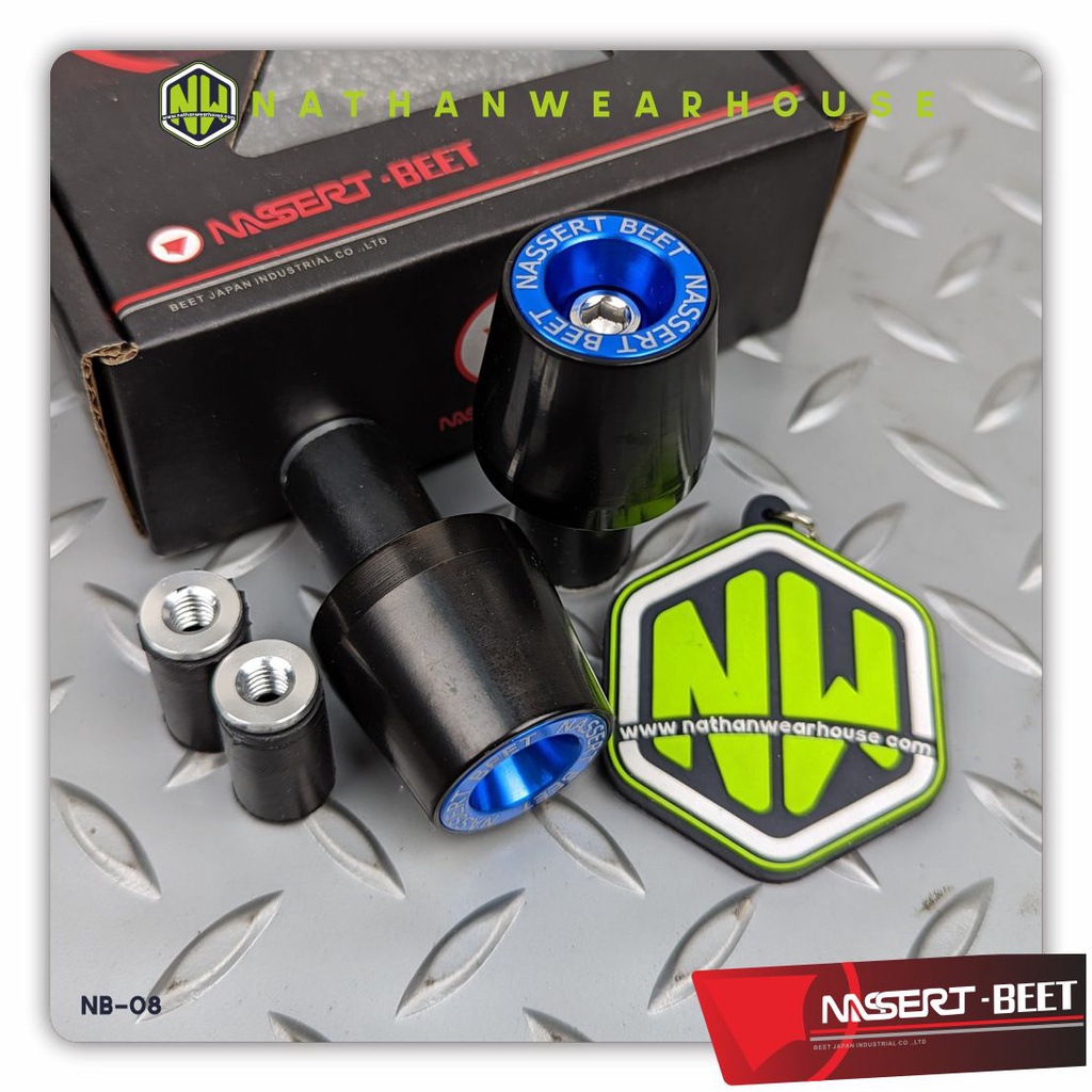 Bar End Jalu Stang Full CNC NMAX Aerox Ninja Vixion R25 R15 ZX25R CBR Universal