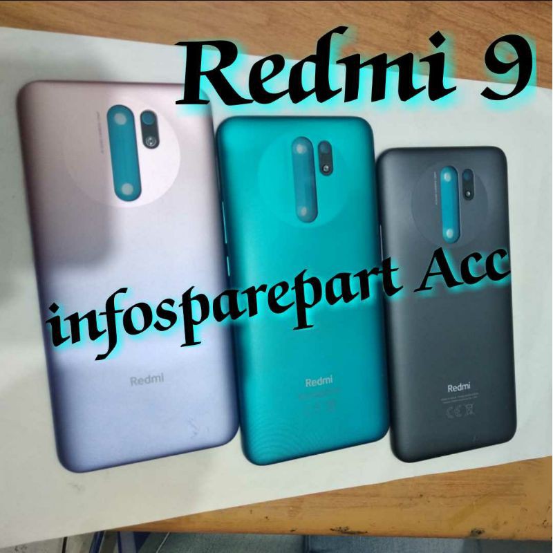 back casing Redmi 9 - backdoor Redmi 9