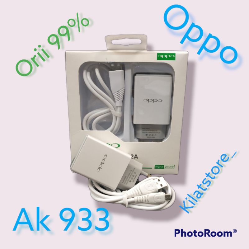 PROMO Travel charger oppo ori 99% 2.A REAL kwalitas bagus - Micro USB