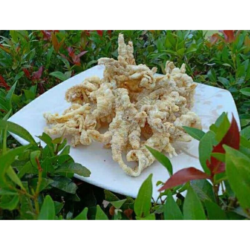 

100gram keripik cakar ayam renyah,gurih tanpa tepung