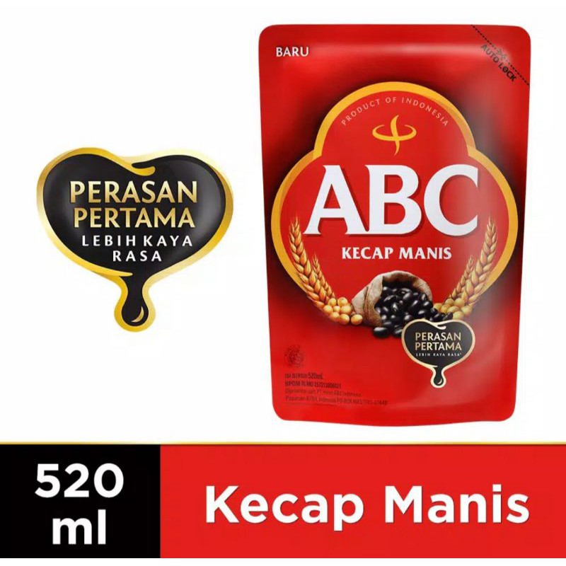 Kecap Manis ABC 520ml