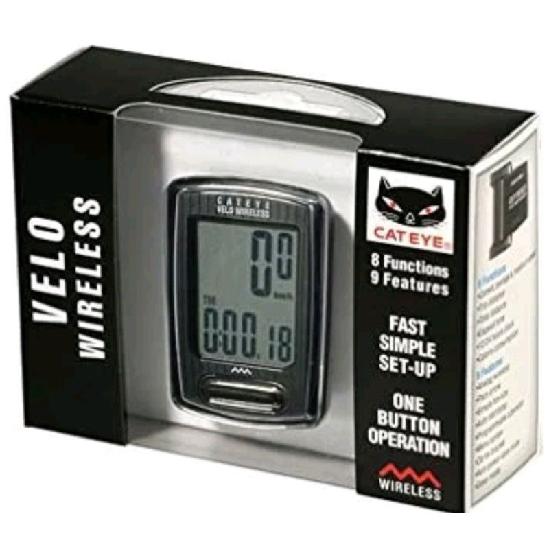 Speedometer sepeda Cat eye CC-VT230W velo wireless speedometer sepeda komputer sepeda bicycle parts