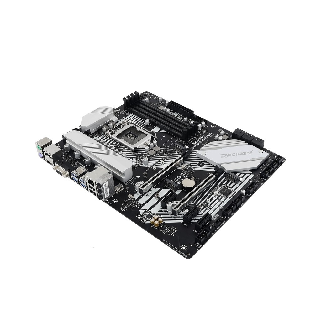 BIOSTAR Motherboard RACING Z490A-SILVER Intel Z490 LGA1200 DDR4 ATX