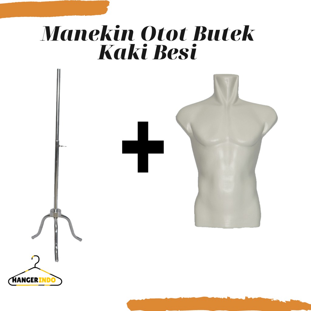 Manekin Cowok Otot Butek Kaki Besi| Manekin Cowok | Patung Display