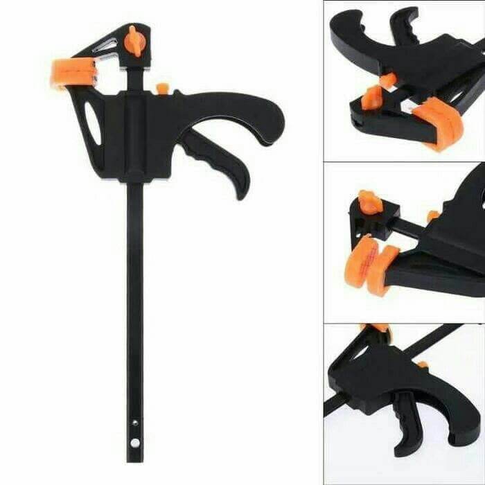 F Clamp 6&quot; Ratchet Bar Quick Grip Klem Clip Klip Penjepit Kayu -CP13