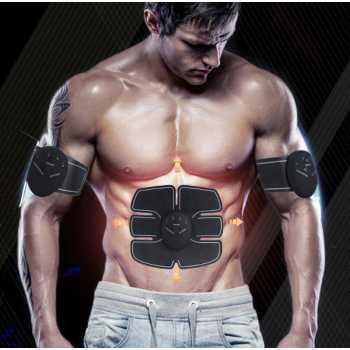 Alat Pengecil Perut Stimulator Terapi EMS Otot Six Pack ABS Abdominal Muscle Exercise