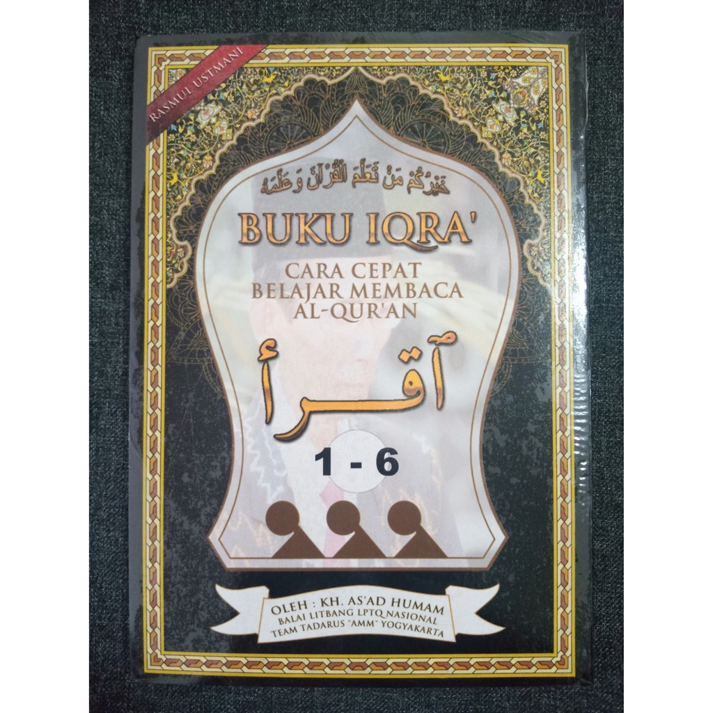 BUKU IQRA’ CARA CEPAT BELAJAR MEMBACA AL-QUR’AN 1-6 - As’ad Humam