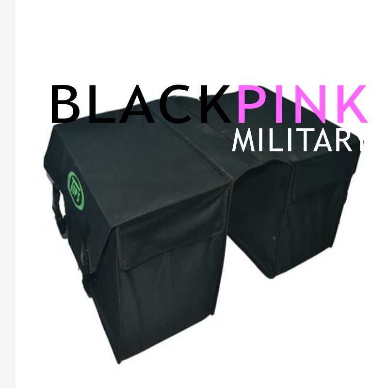 BLACKPINK Tas Pos Tas Motor Tas Kurir Tas Rengkek Tas Obrok Waterproof - Kecil Baru