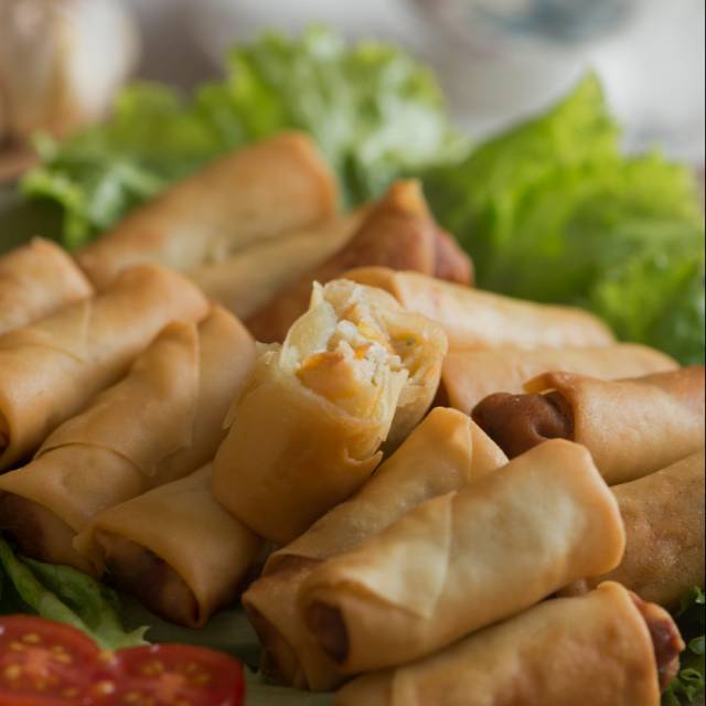 

Springrolls Lumpia Ikan Dan Udang Non MSG KRAUKK