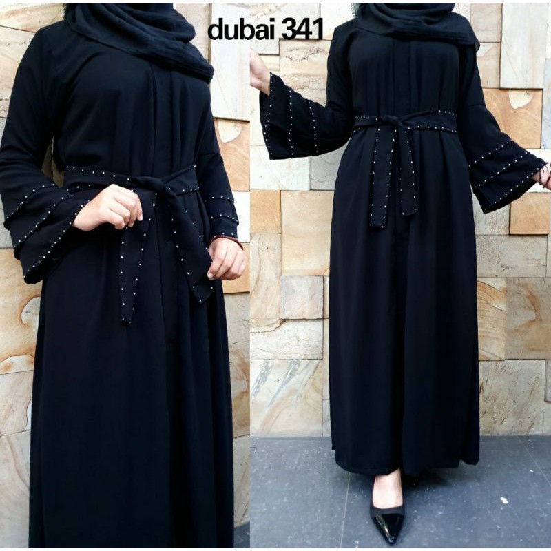 GALLERY EXCLUSIVE ABAYA HITAM DUBAI 341