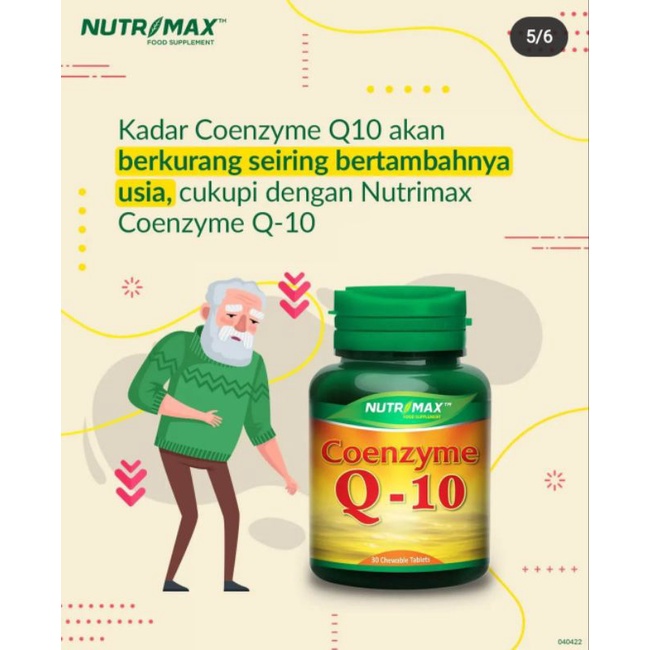 Nutrimax Coenzym Q10