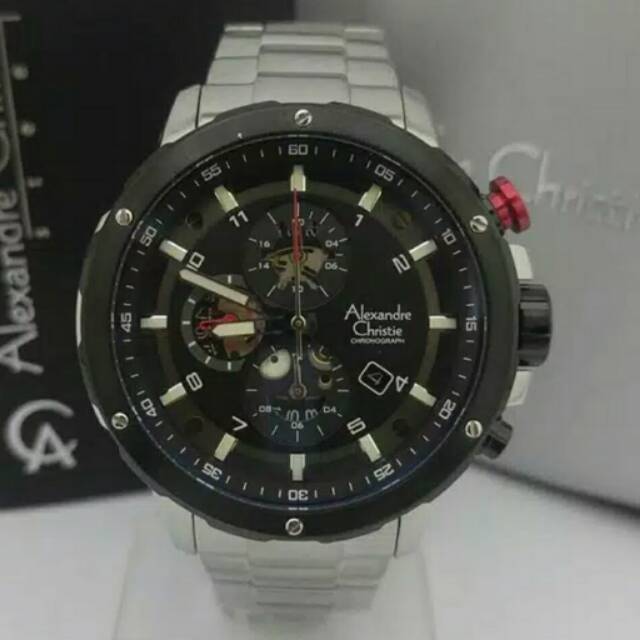 Alexandre christie 6453 AC6453 black silver