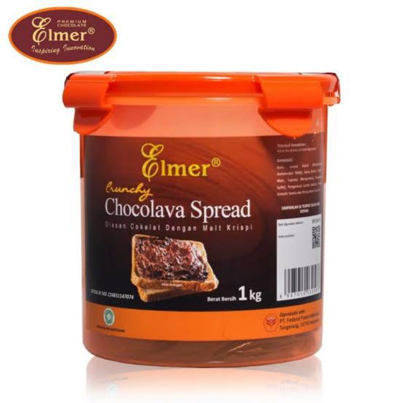 

Elmer Crunchy Chocolava Spread 1 Kg