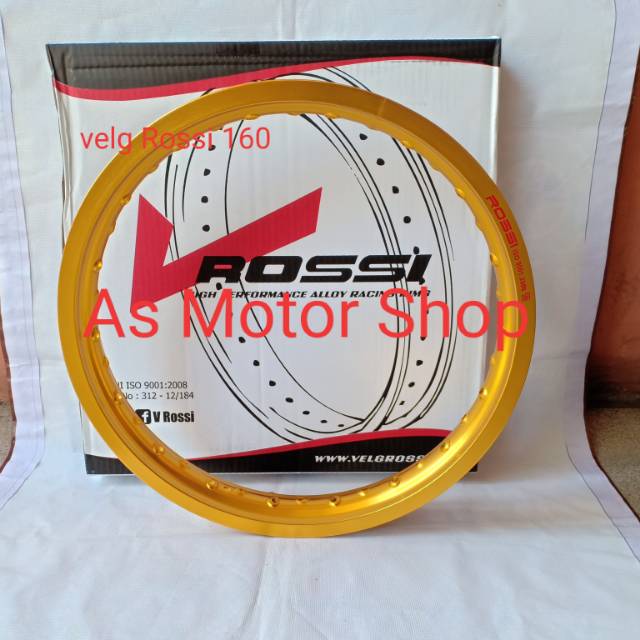 VELG 1BIJI MEREK ROSSI UKURAN 160 RING 18