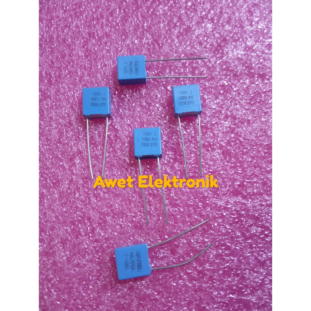 kapasitor MKM 154j 100V capasitor mkm 154j 100v capasitor 154j 100v