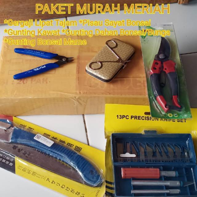 Alat Bonsai 1 Set Lengkap