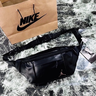 WAISTBAG AIR JORDAN LEGACY BLACK + PAPERBAG #0