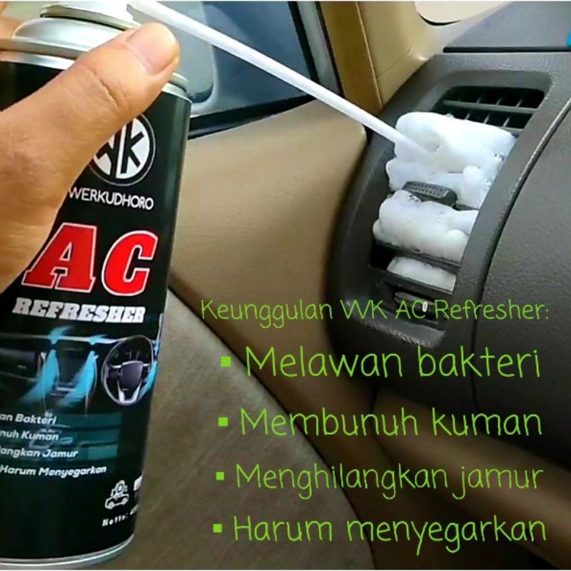 AC REFRESHER MOBIL / PEMBERSIH AC MOBIL /PENGHILANG BAU APEK &amp; ANTIRAT/PENGUSIR TIKUS AMPUH