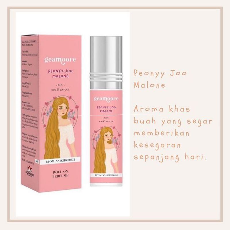 PARFUM GEAMOORE BPOM 6ml