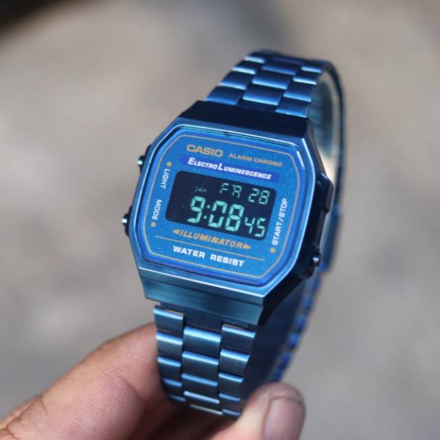 ARLOJI DIGITAL CASIO A168WE SUPER - UNISEX