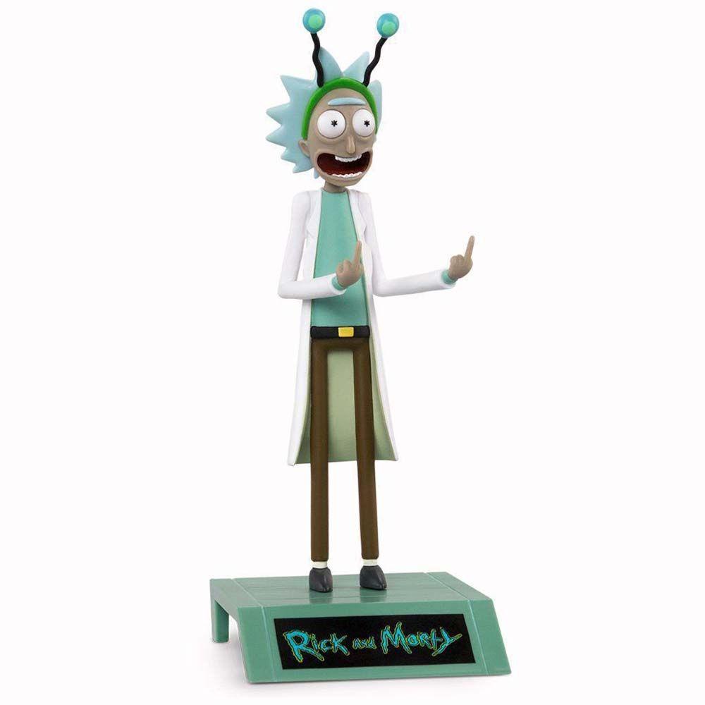 Lanfy Boneka Rick And Morty Kartun Dekorasi Mobil Figure Model Mainan Rick Figure Toys