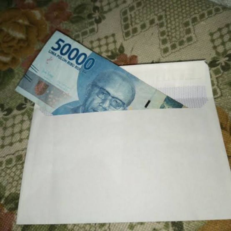 

Amplop isi uang asli