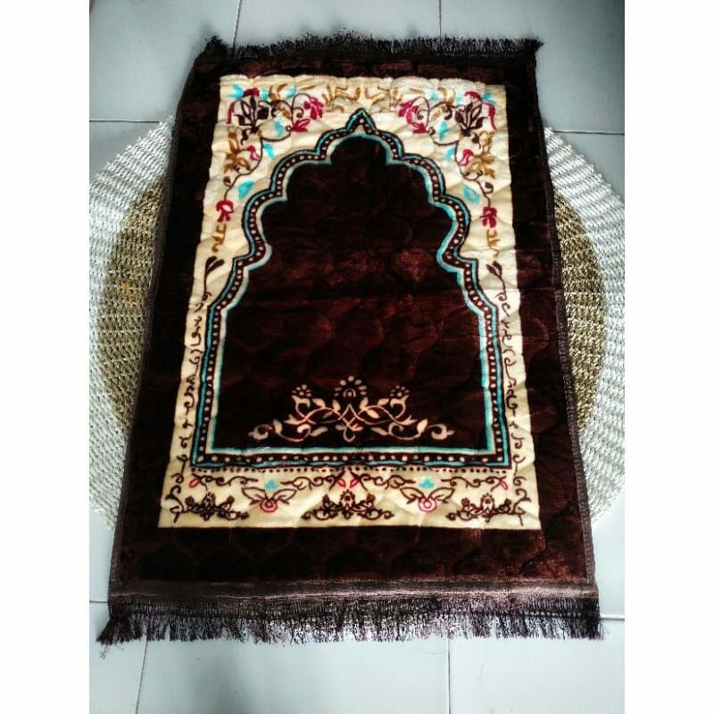SAJADAH TEBAL SAJADAH RUBAI busa 0Luxor Jumbo Tebal Sajadah Busa Turki Bulu Halus Dan Lembut