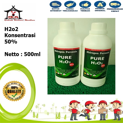 H2O2 50% Hidrogen Pirosida GKM Farm