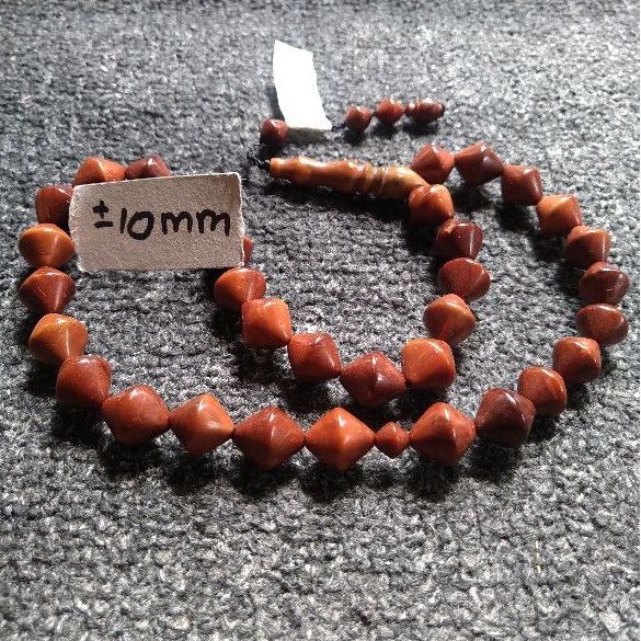 tasbih kokka motif wajik ± 10 mm ( 10mm ) 33 butir