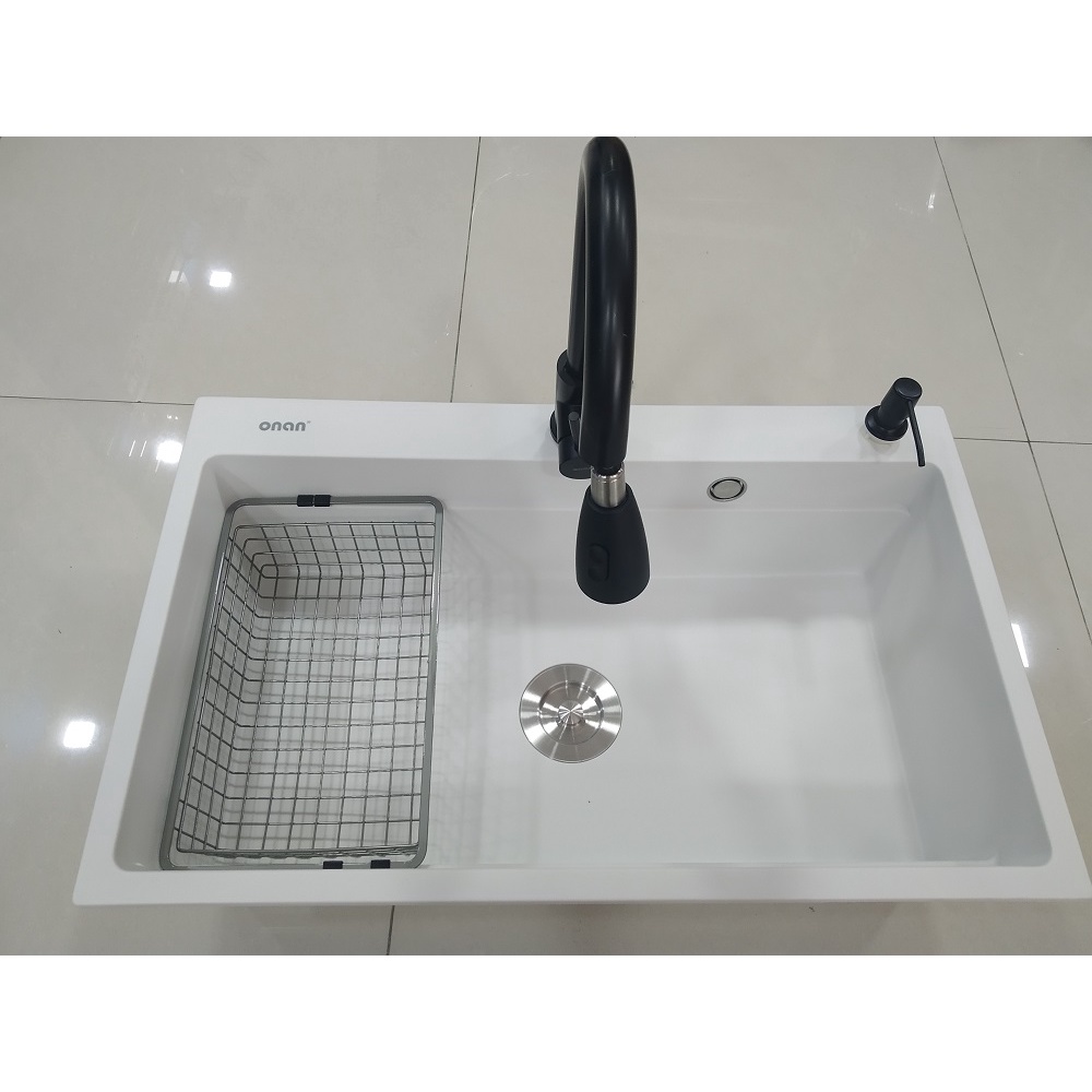 Kitchen sink Granit ONAN 6146 White comp
