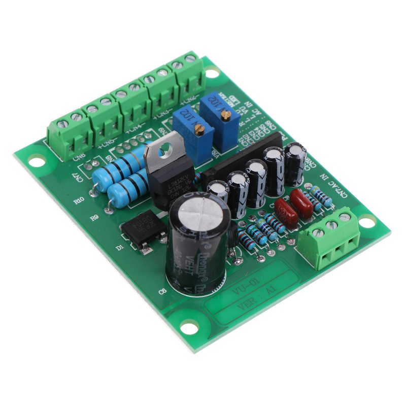 Btsg Amplifier DB Level Panel Meter VU Backlight Driver Board 12V Input Backlit