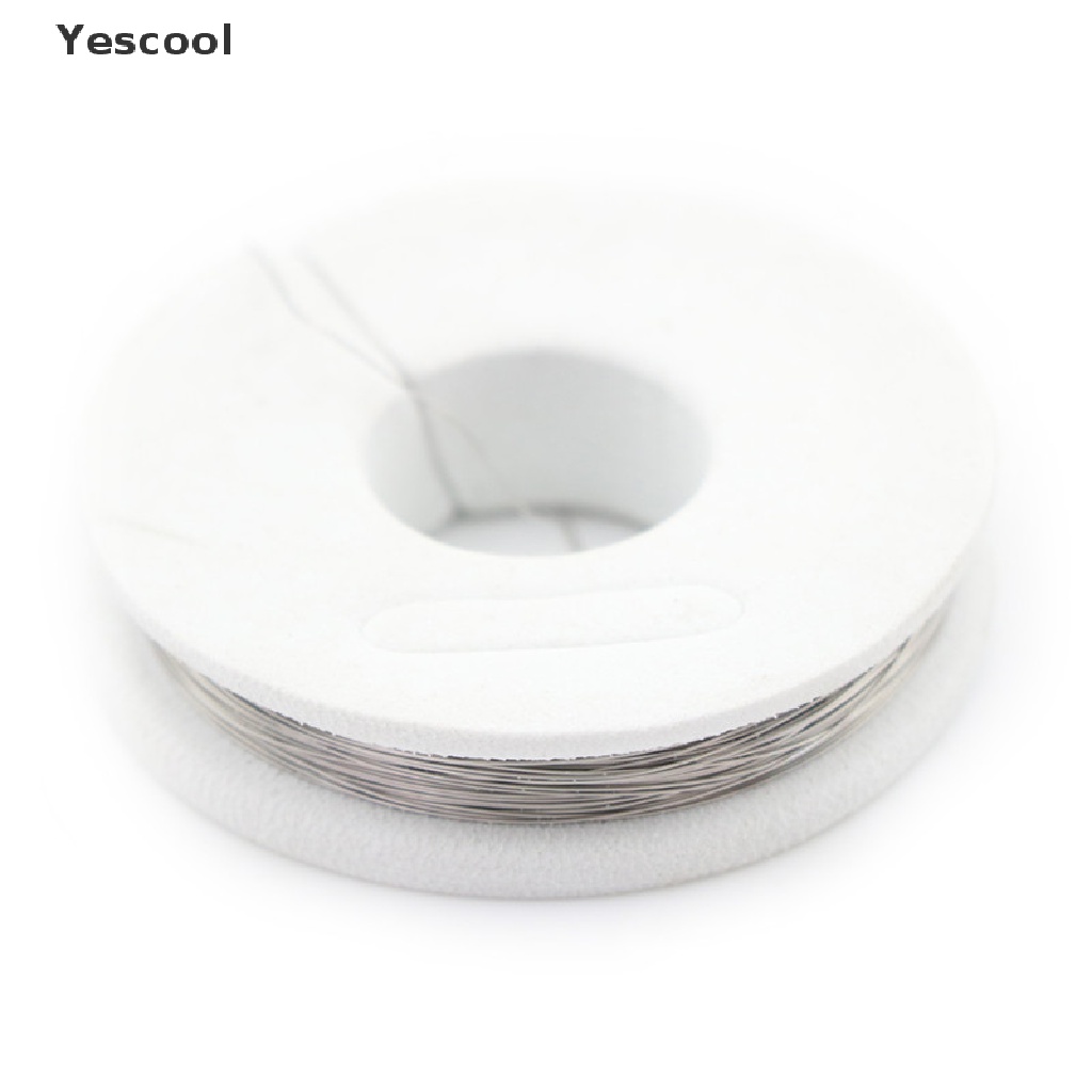 Yescool Kabel Resistor Nichrome 0.2mm Panjang 10m