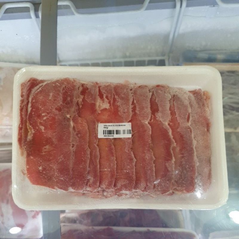 

Sirloin B slice 500gr
