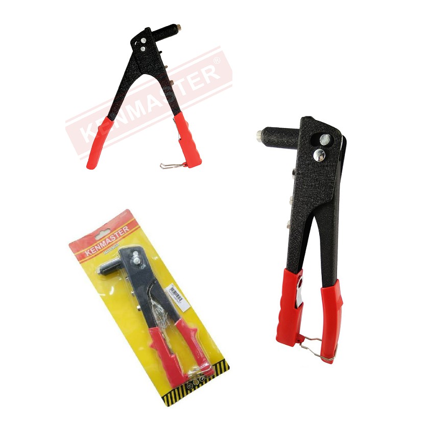 KENMASTER Tang Rifet 9.5 Inch TS-10 Alat Tembak Rivet Hand Riveter Tang Ripet Tang Rivet Plus Mata Rivet