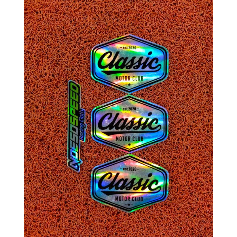 

sticker logo hologram comunitas