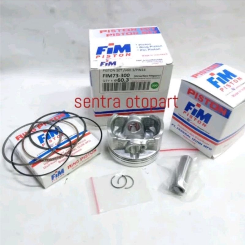 piston seher kit megapro monoshok oversize 300 original fim