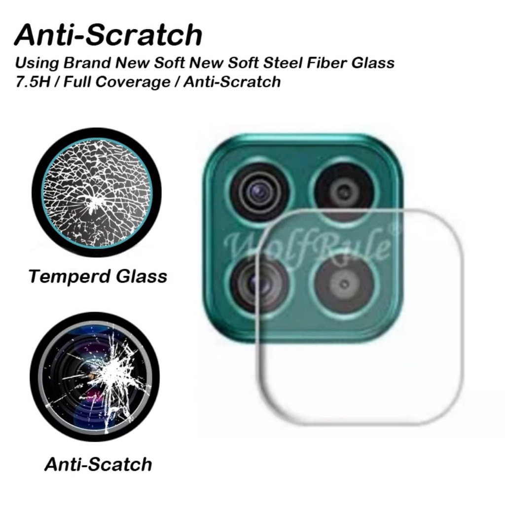 PROMO Tempered Glass Camera SAMSUNG M62 / F62 Anti Gores Kaca Pengaman Lens Camera Protection