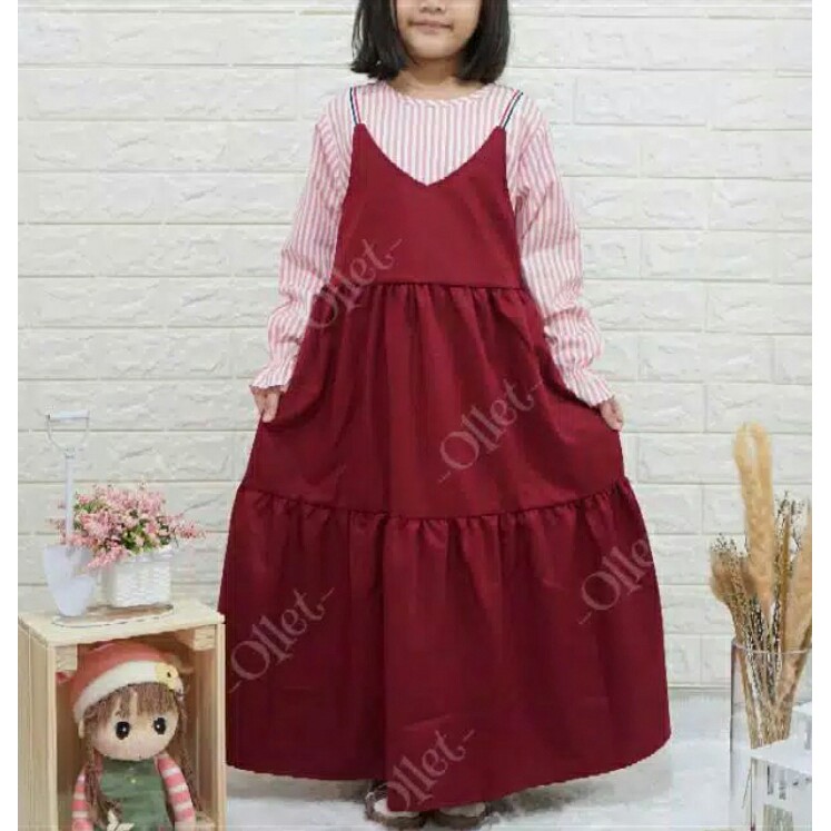 ##Terbaru baju lebaran anak perempuan 2022,Elza by ollet