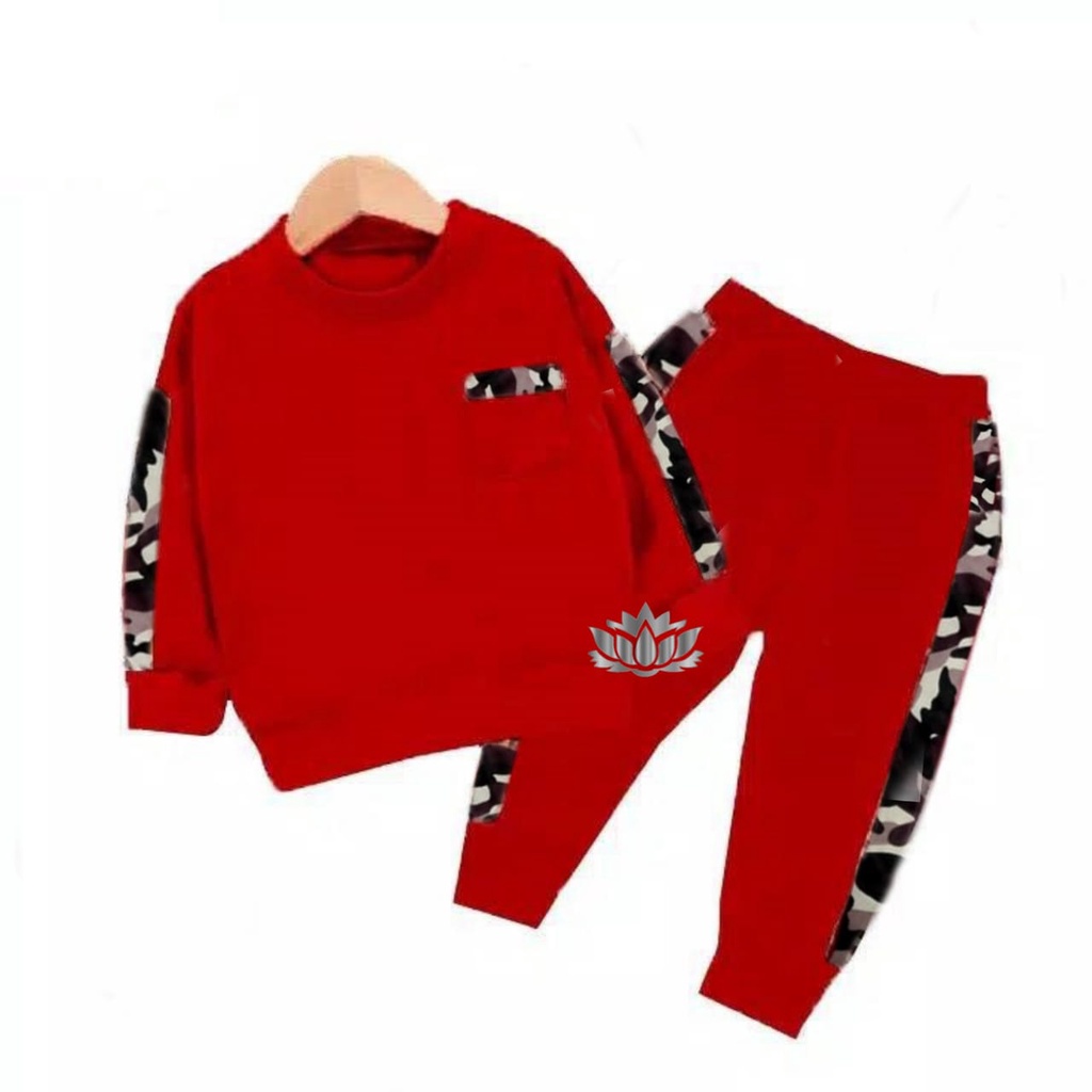 BO - SETELAN SWEATER LORENG / SETELAN SWEATER ANAK / SETELAN ANAK / SETELAN TERLARIS ANAK-ANAK / SET