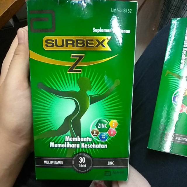 Surbex Z Vitamin C 750gr daya tahan tubuh