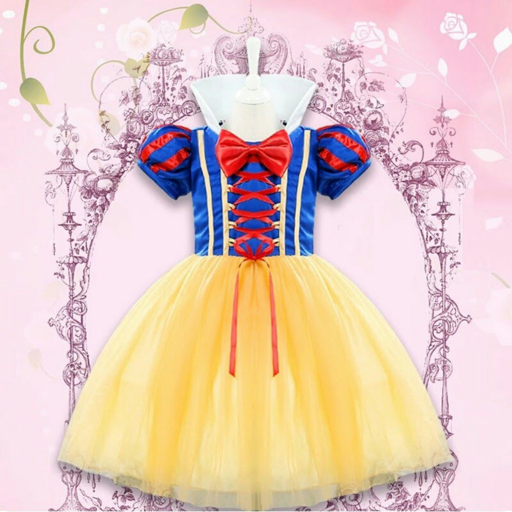 gaun snow white anak perempuan | gaun pesta anak perempuan | dress anak perempuan import | dress anak import | gaun anak perempuan pesta | baju anak perempuan | baju elsa frozen | baju prozen anak perempuan